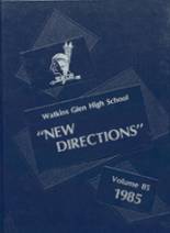 Watkins Glen High School 1985 yearbook cover photo
