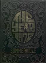 Summerville Union High School 1972 yearbook cover photo