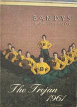 1961 Bandys High School Yearbook from Catawba, North Carolina cover image