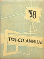 Twiggs County High School 1958 yearbook cover photo