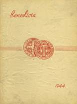 St. Benedict Academy 1944 yearbook cover photo