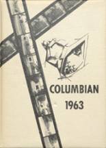 Columbia High School 1963 yearbook cover photo