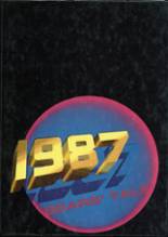 Gibsonburg High School 1987 yearbook cover photo