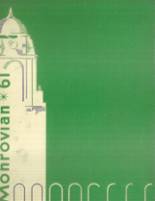Monrovia High School 1961 yearbook cover photo