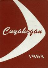 Cuyahoga Falls High School 1963 yearbook cover photo