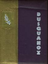 Duanesburg Central High School 1954 yearbook cover photo