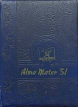 1951 Conway High School Yearbook from Conway, North Carolina cover image