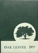Fayetteville-Manlius High School 1957 yearbook cover photo