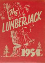 1954 R.A. Long High School Yearbook from Longview, Washington cover image
