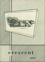 Creswell High School 1957 yearbook cover photo