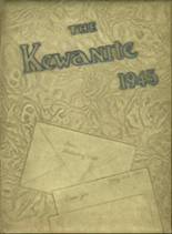 Kewanee High School 1945 yearbook cover photo
