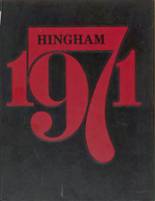 Hingham High School 1971 yearbook cover photo