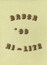 Brush High School 1980 yearbook cover photo