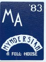 Mynderse Academy 1983 yearbook cover photo