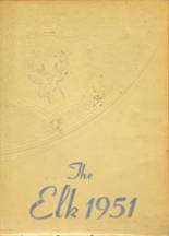 Stratford High School 1951 yearbook cover photo