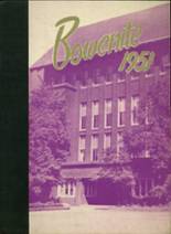 Bowen High School 1951 yearbook cover photo