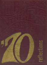 1970 Western Dubuque High School Yearbook from Epworth, Iowa cover image