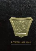 Lowell High School 1981 yearbook cover photo