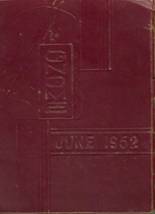 Dickinson High School 1952 yearbook cover photo