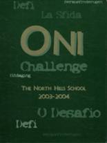 North Hills School 2004 yearbook cover photo