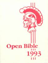Open Bible Christian High School 1993 yearbook cover photo