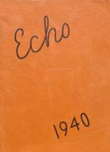 Hillsboro High School 1940 yearbook cover photo
