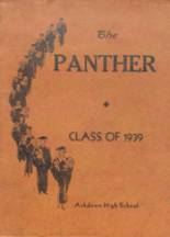 1939 Ashdown High School Yearbook from Ashdown, Arkansas cover image