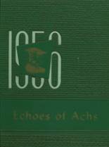 1956 Ashland High School Yearbook from Ashland, Maine cover image