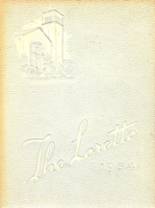 Loretto Academy 1954 yearbook cover photo