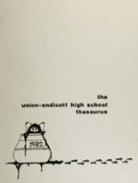 Union-Endicott High School 1982 yearbook cover photo