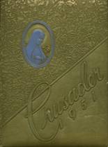 1951 Cathedral High School Yearbook from Belleville, Illinois cover image