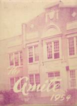 Amite High School 1954 yearbook cover photo