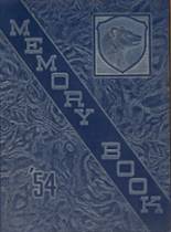 1954 North High School Yearbook from Columbus, Ohio cover image