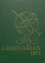 Green River High School 1971 yearbook cover photo