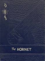 Hooks High School 1945 yearbook cover photo