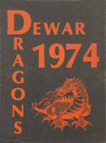 Dewar High School 1974 yearbook cover photo