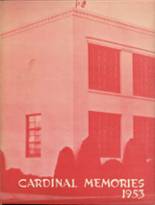 Twin City High School 1953 yearbook cover photo
