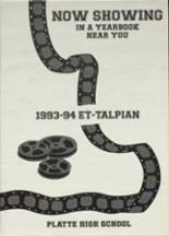 1994 Platte High School Yearbook from Platte, South Dakota cover image