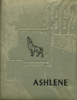 Ashley High School 1962 yearbook cover photo