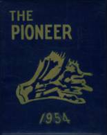 Negaunee High School 1954 yearbook cover photo