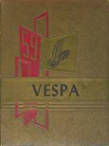 1959 Central High School Yearbook from Thomasville, Georgia cover image