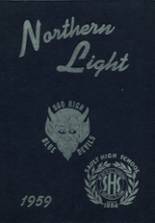 Sault Ste. Marie High School 1959 yearbook cover photo