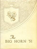 Hardin High School 1951 yearbook cover photo