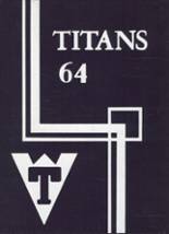 Triway High School 1964 yearbook cover photo