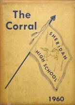 Sheridan High School 1960 yearbook cover photo