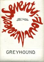 1974 Gruver High School Yearbook from Gruver, Texas cover image