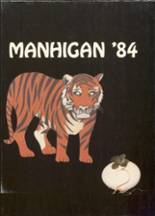 Mansfield High School 1984 yearbook cover photo