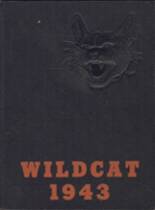 Los Gatos High School 1943 yearbook cover photo