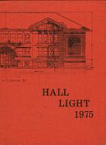 Hall High & Vocational School 1975 yearbook cover photo