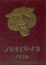 Junction City High School 1950 yearbook cover photo
